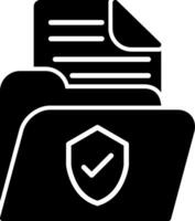 icono de vector de documento