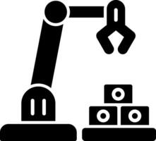 Robotic Arm Vector Icon