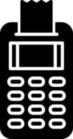 Pos Terminal Vector Icon