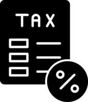 Tax Vector Icon