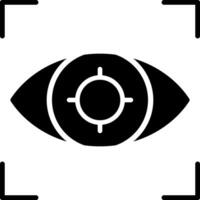 Eye Tracking Vector Icon