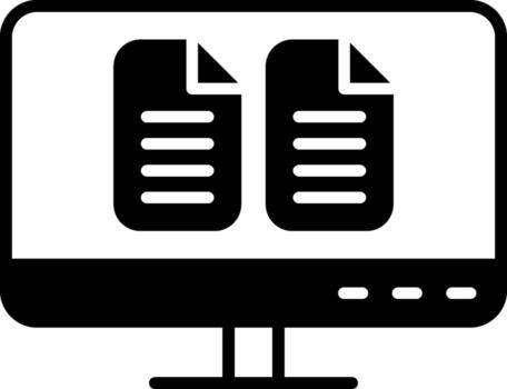 documento archivo vector icono