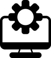 Computer Vector Icon