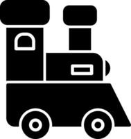 Toy Train Vector Icon