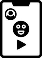 Videocall Vector Icon