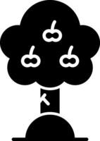 Apple Tree Vector Icon