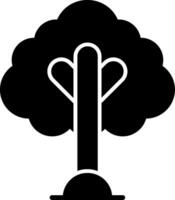 icono de vector de árbol