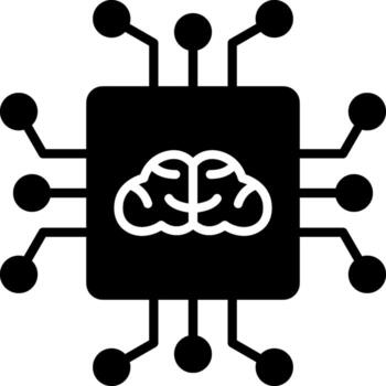 Artificial Intelligence Vector Icon