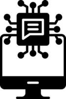 Artificial Intelligence Vector Icon