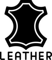Leather Vector Icon