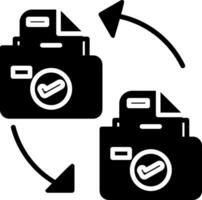 Folder Management Vector Icon