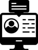 Digital Assistant Vector Icon
