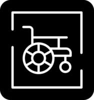 Wheelchair Sign Vector Icon