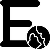 Capital E Vector Icon