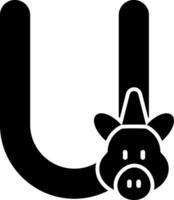 Capital U Vector Icon