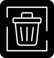 Trash Sign Vector Icon