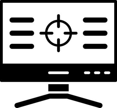 Computer Vector Icon