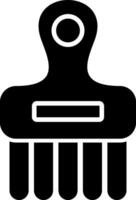 Afro Comb Vector Icon