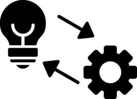 icono de vector de idea