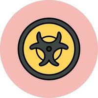 Biohazard Sign Vector Icon