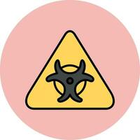 Biological Hazard Vector Icon