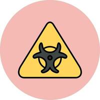 Biological Hazard Vector Icon