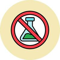 No Chemical Vector Icon