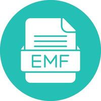 EMF File Format Vector Icon