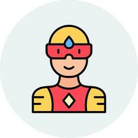 Superhero Vector Icon