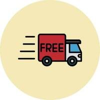 Free Delivery Vector Icon