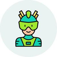 Superhero Vector Icon