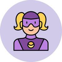 Superhero Vector Icon