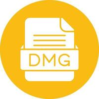 DMG File Format Vector Icon