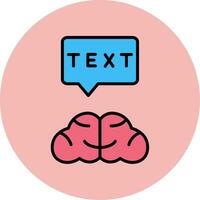 Natural Language Processing Vector Icon