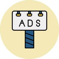 Ads Vector Icon