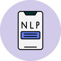 nlp vector icono