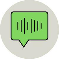 Voice Recognition Vector Icon