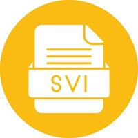 SVI File Format Vector Icon