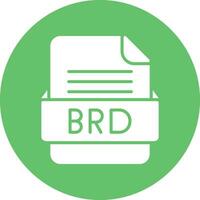 BRD File Format Vector Icon