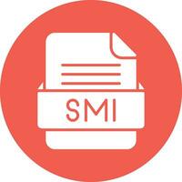 SMI File Format Vector Icon