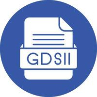 GDSII File Format Vector Icon
