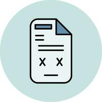 icono de vector de documento