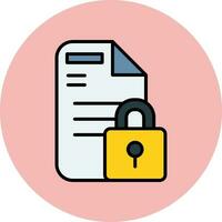 Secure Folder Vector Icon