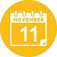 11 November Vector Icon