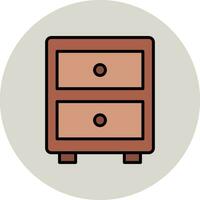 Filing Cabinet Vector Icon