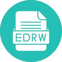 EDRW File Format Vector Icon