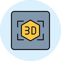 icono de vector 3d