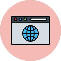 Browser Vector Icon