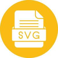 SVG File Format Vector Icon
