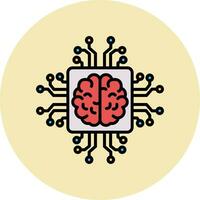 Artificial Intelligence Vector Icon